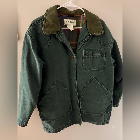 L.L. Bean Other - Vintage L.L. Bean hunting Jacket with Plaid Lining